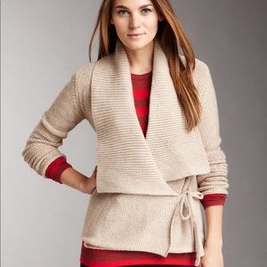 NWT French Connection Autumn Walk Wrap Sweater